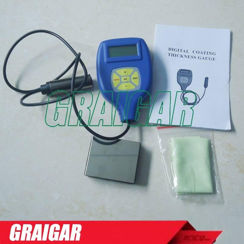 ETA-083F Coating Thickness Meter Digital Handheld Coating Paint Thickness Gauge Measure Range 0-2500um