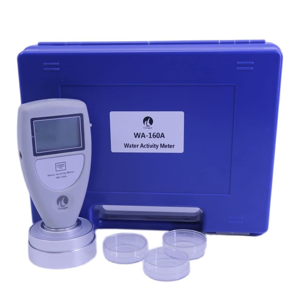 WA-160A Digital Food Water Activity Meter Water Content Tester Range 0~1.0aw Jerky Moisture Analyzer 0.01aw Resolution