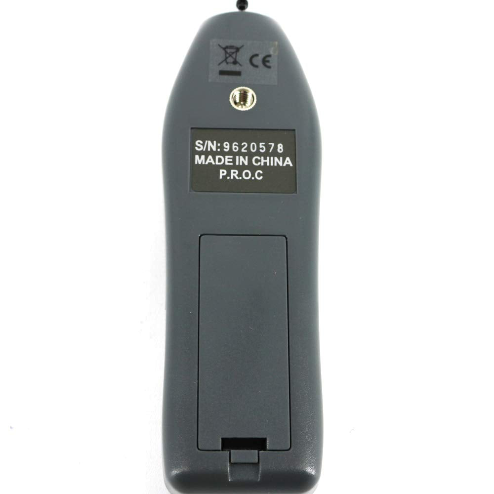 AZ8758 Digital Wet Bulb Globe Temperature Humidity Tester WBGT Meter Heat Index Checker with 40mm Black Ball