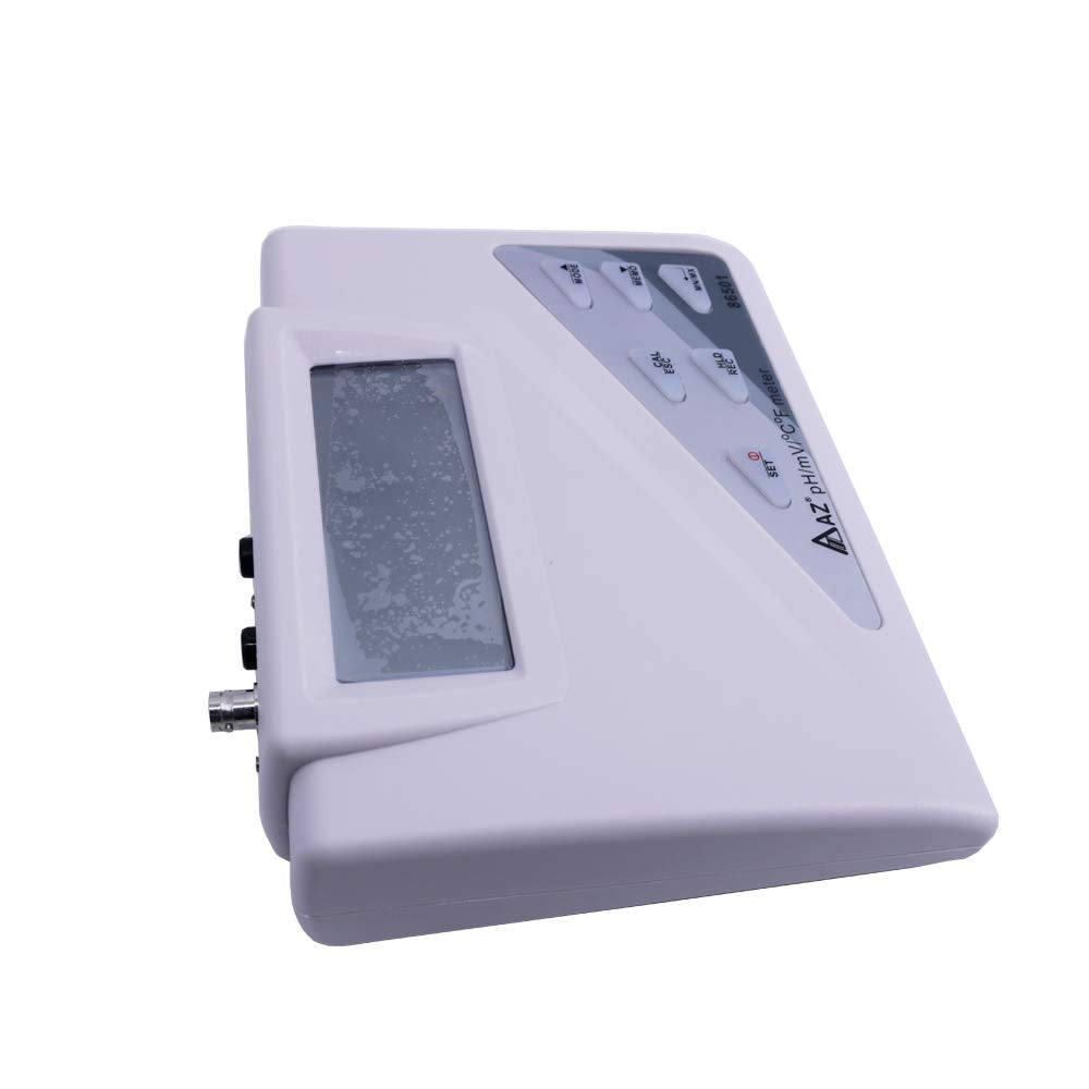 AZ86501 Laboratory Benchtop Liquid Analyzer Meter Digital pH/mV/Temp Meter Multifunction Water Quality Tester