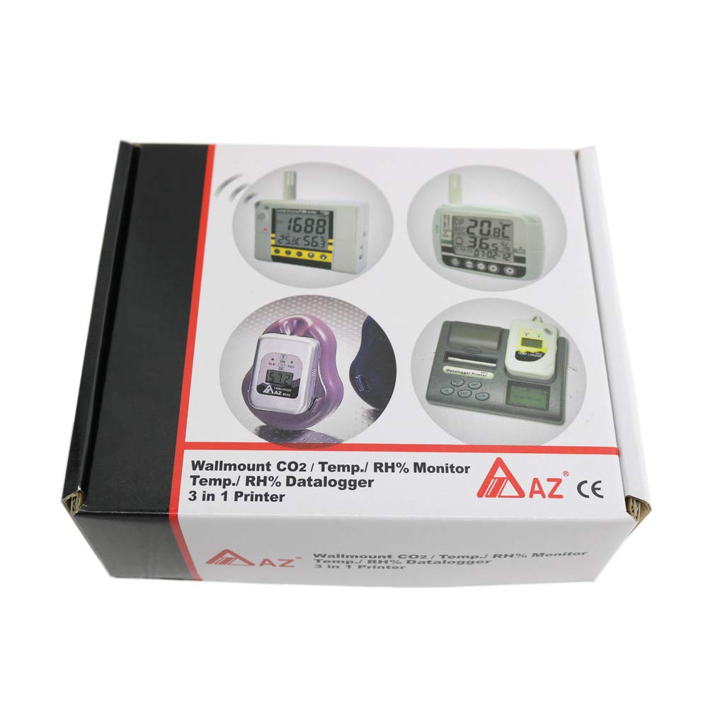 AZ88081 Large LCD Temperature & Humidity USB Data Logger Temperature and Humidity Recorder Datalogger Instead of AZ8808