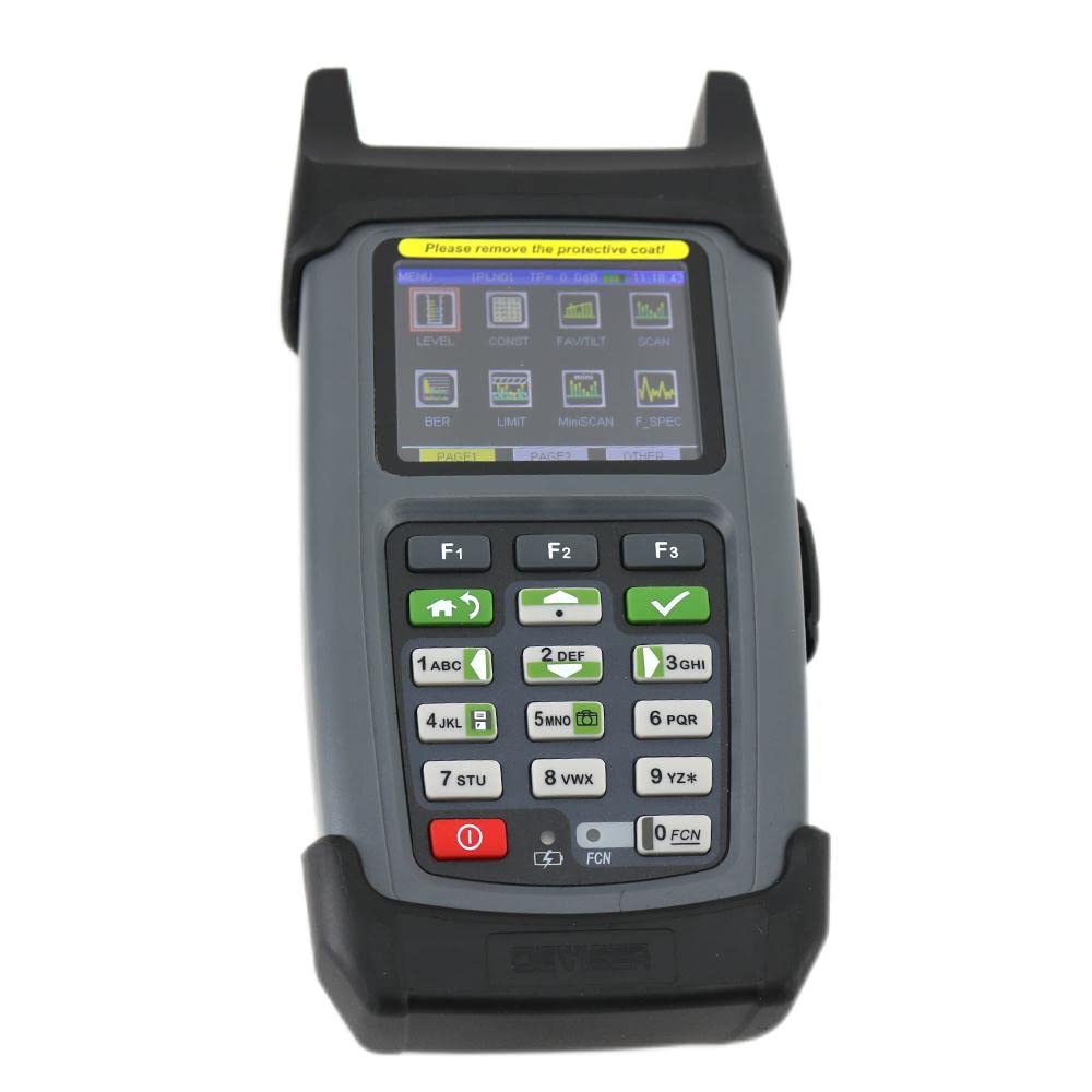 Deviser DS2460Q Digital Multi-Functional QAM Analysis Meter 5~1220 MHz Spectrum Analyzer Analog Signals CATV Cable Network Installation Tool