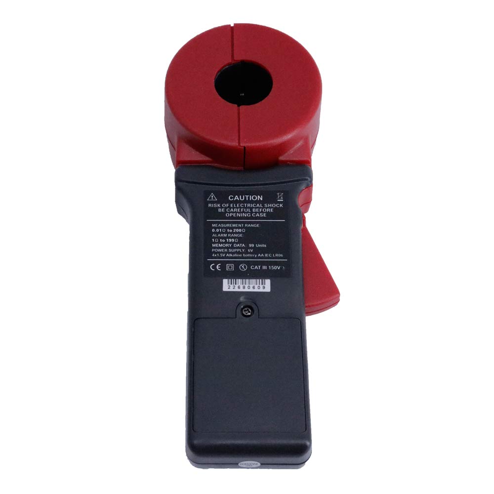 Graigar ETCR2100A+ Digital Clamp Meter Ground Earth Resistance Meter Tester Clamp Earth Resistance Tester 0.01-1200 Measuring Range