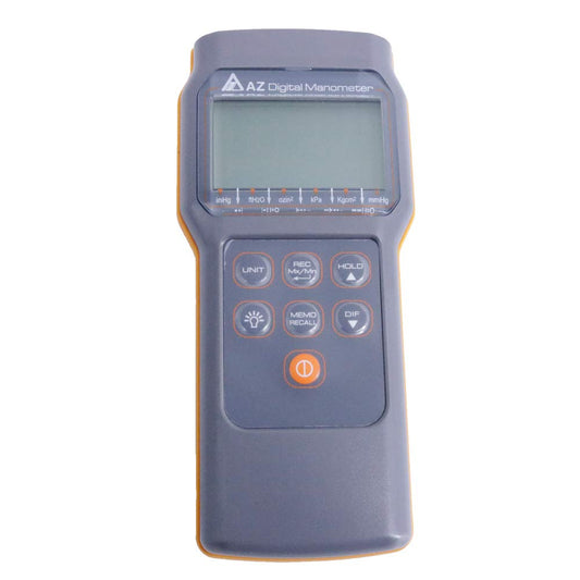 AZ82012 Digital Manometer 1.000 psi Differential Pressure Meter with PC Interface