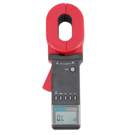 Graigar ETCR2000+ Clamp Ground Earth Resistance Tester Meter Digital Clamp Meter for Measuring Earth Resistance and Leakage Current