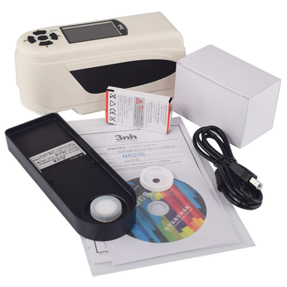 Graigar NR200 Portable Colorimeter Color Meter Geometry Color Tester Ф8mm Measuring Aperture USB Interface