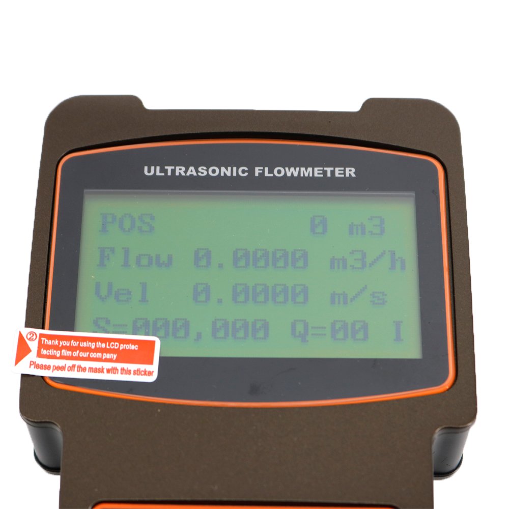Graigar TUF-2000H+TM-1 Digital Ultrasonic Flowmeter Flow Meter with Standard Transducer TM-1 Measuring Range DN50-700mm 1.97-27.56in