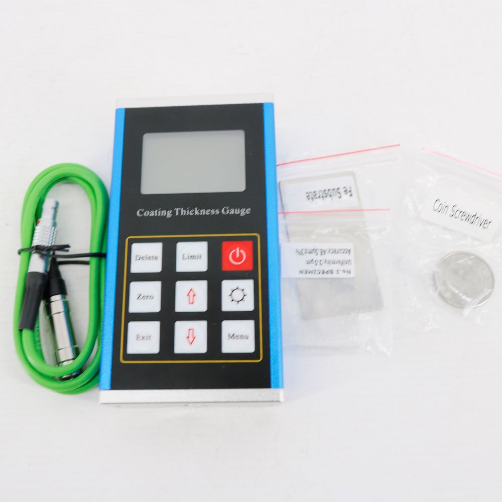 Graigar Leeb230 Digital Portable Coating Thickness Gauge Meter Tester Magnetic Induction Principle Coating Thickness Meter with Metal Shell