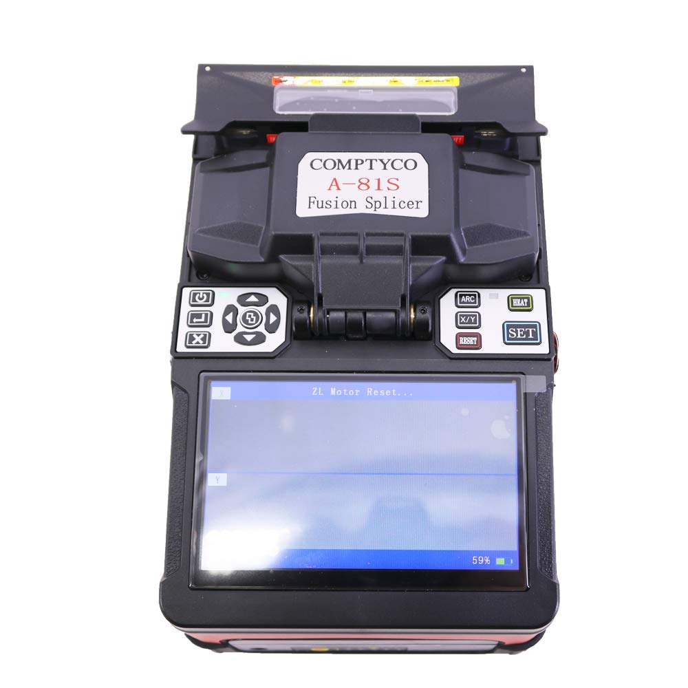 A-81S Economic Automatic Fusion Splicer Optical Fiber Welding Machine Splicing time 9S Heating Time 26S