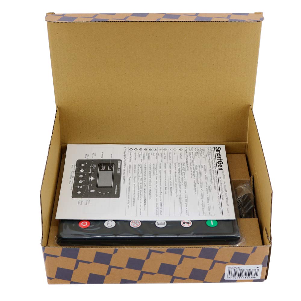 Graigar HGM7220 Genset Controller Generator Controller Diesel Generator Panel