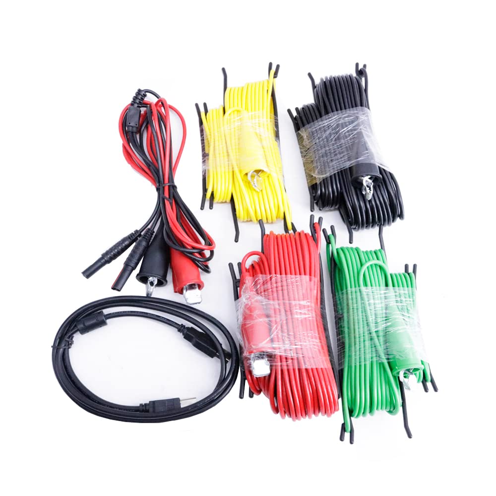 ETCR3000B Earth Resistance Soil Resistivity Tester Earth Voltage AC Voltage Tester 2/3/4 Wires Earth Tester 0-600V 0-30.00kΩ