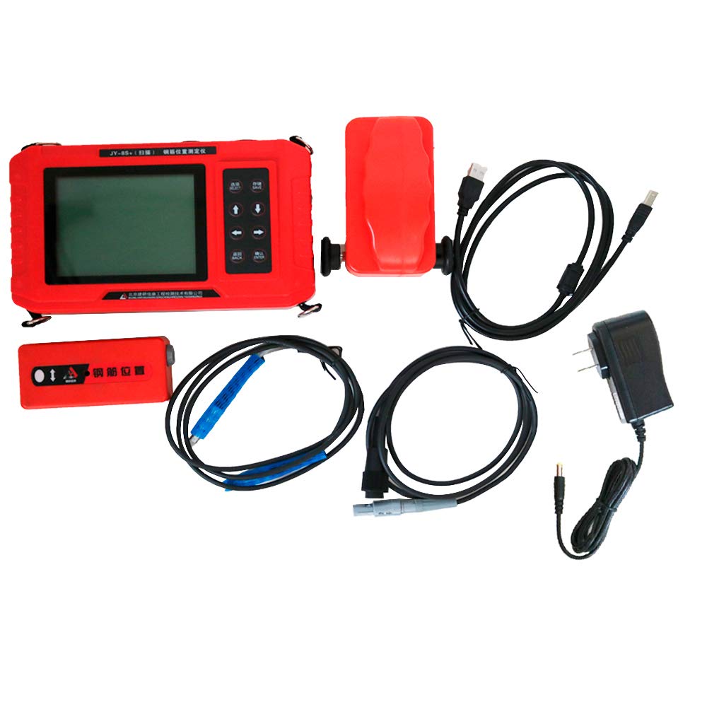 JY-8S+ Integrated Concrete Rebar Locator Scanner with Steel Bar Grid Function JY-8S Plus Concrete Rebar Diameter Tester