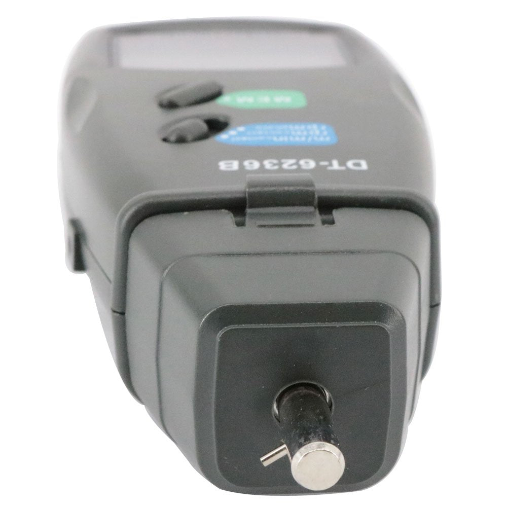 Graigar Digital Tachometer Laser Contact Speed Meter Optoelectronic Photo Tach Speedometer Data Storage DT6236B 99999 RPM