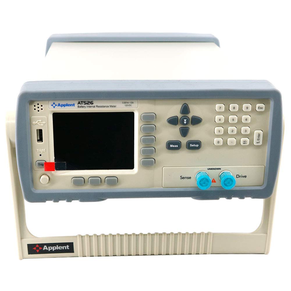 Graigar AT526 AC Low Ohm Meter Battery Internal Resistance Tester Meter Accuracy Resistance 0.5% Voltage 0.01%