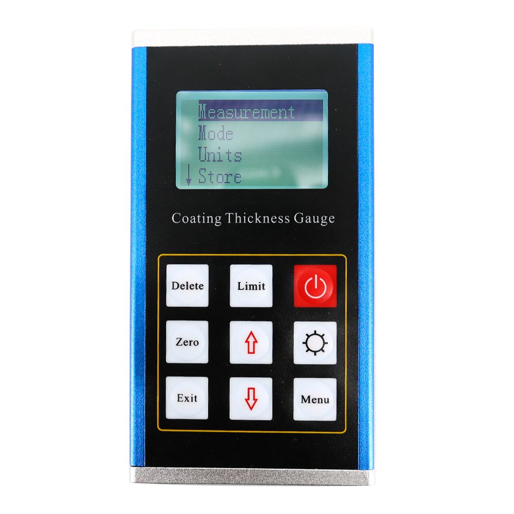 Graigar Leeb230 Digital Portable Coating Thickness Gauge Meter Tester Magnetic Induction Principle Coating Thickness Meter with Metal Shell