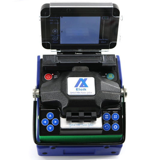 Graigar ALK-88A Core to Core Automatic Optical Fiber Splicing Machine Fusion Splicer 7 Seconds Fast Splicing 17 Seconds Arc Heating 400 to 520 Times Splicing and Heating