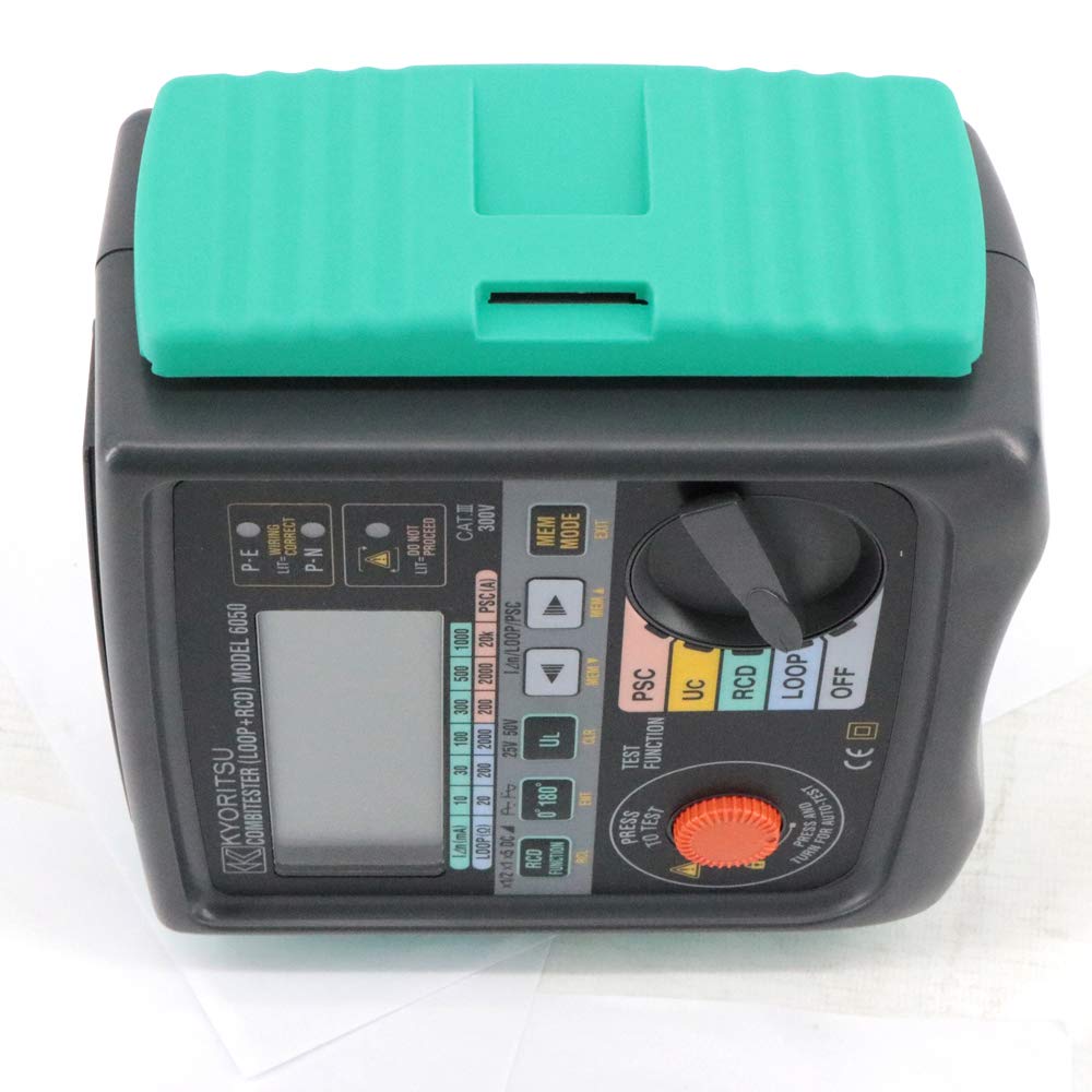 Kyoritsu 6050 Multi Function Testers Combitester (Loop + RCD) 2 in 1 Loop Tester RCD Tester