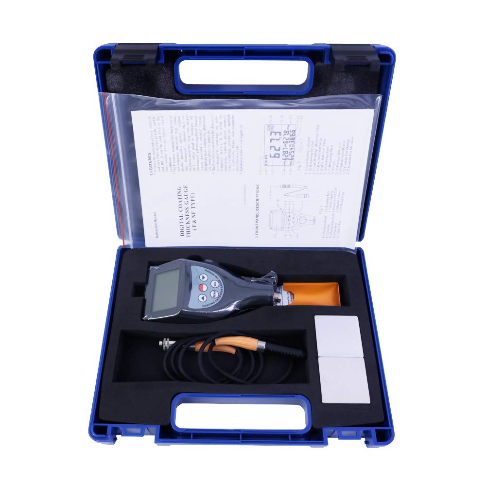 CM-8856FN Coating Thickness Gauge Digital Thickness Meter Range: 0-1250 um/0~50mil CM-8856