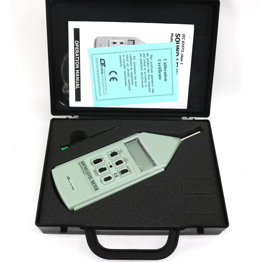 SL-4022 Digital Sound Level Meter IEC 61672 Class 1 Noise Tester 31.5 Hz to 8KHz