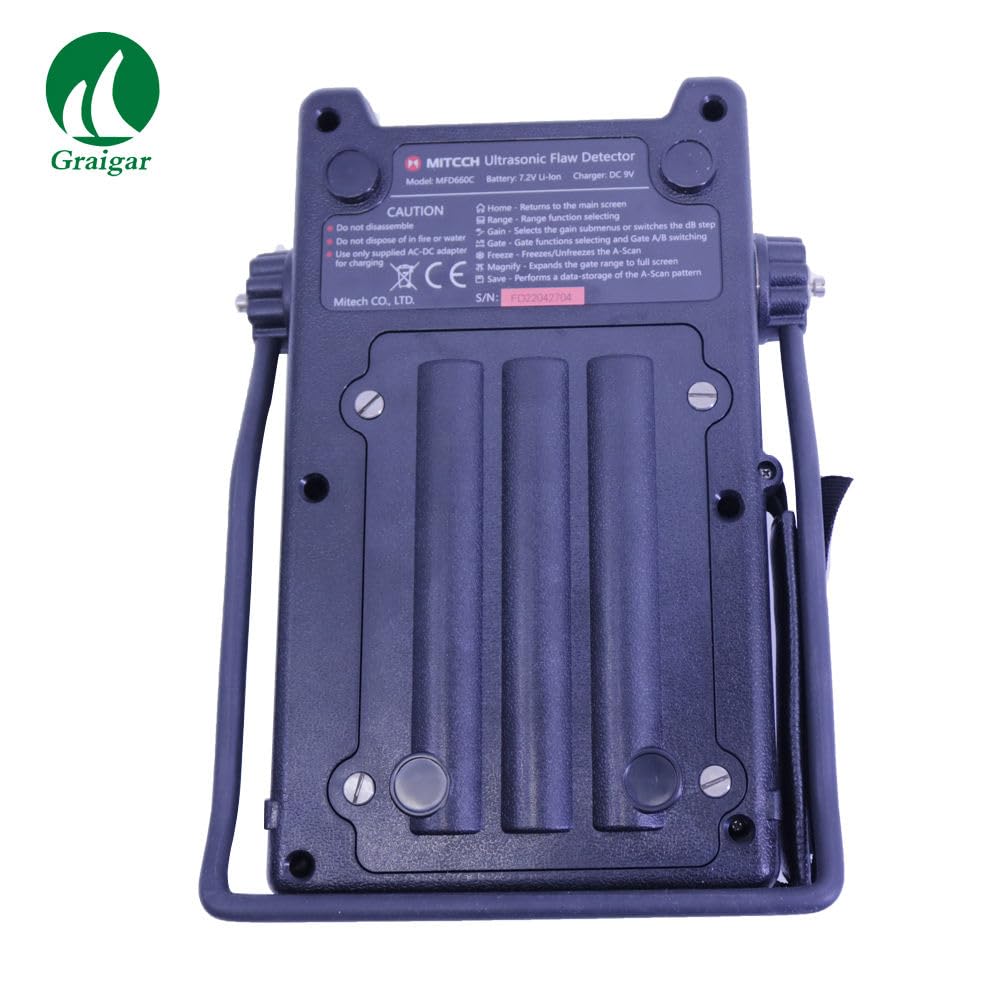 Digital Portable Ultrasonic Flaw Detector MFD660C Testing Equipment