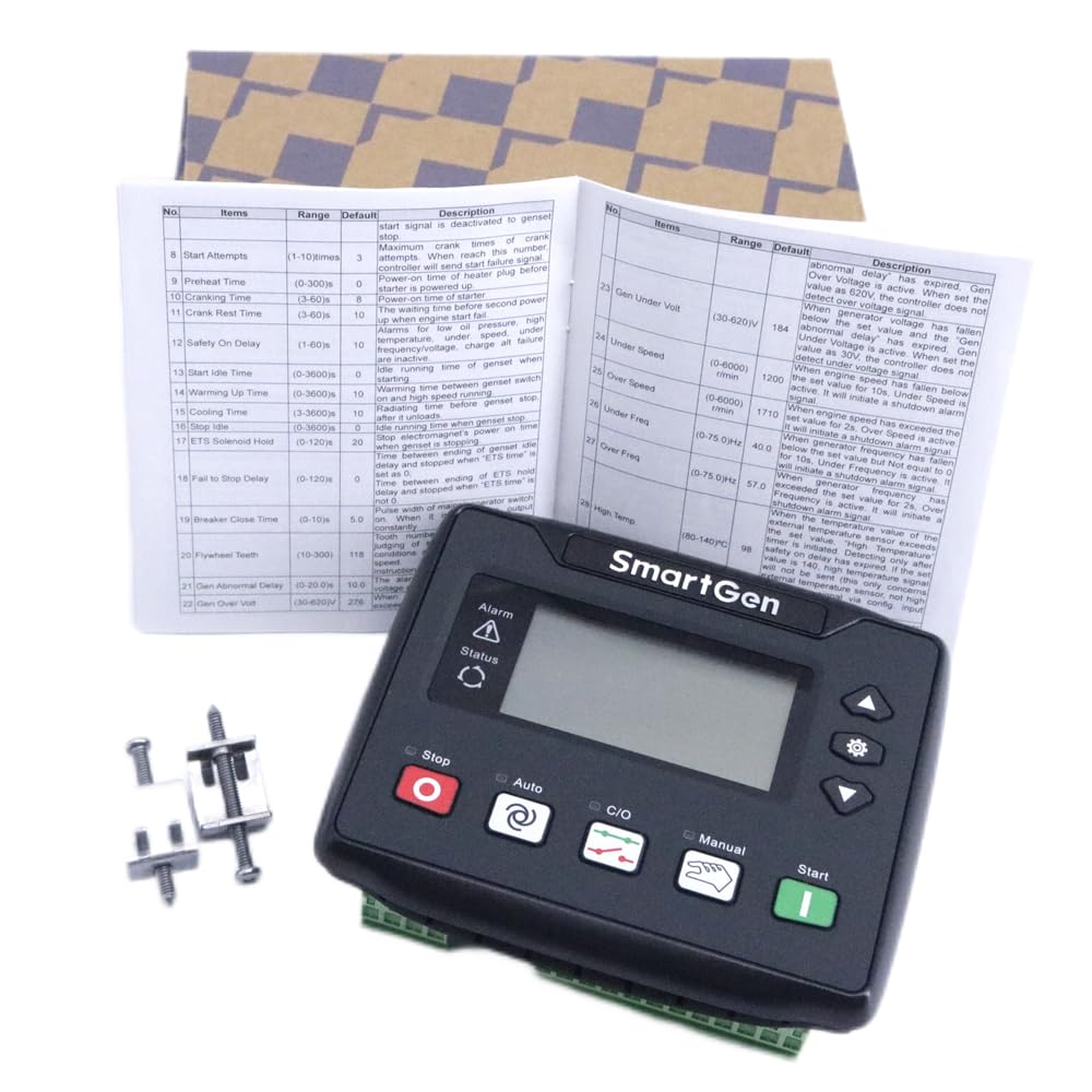 New Smartgen HGM4020N Single Genset Controller AMF Auto Mains Failure Control Panel Module