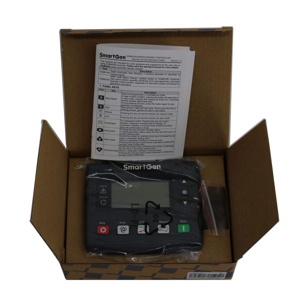 New Smartgen HGM410N Single Unit Automation and Remote Signal Start/Stop Generator Controller