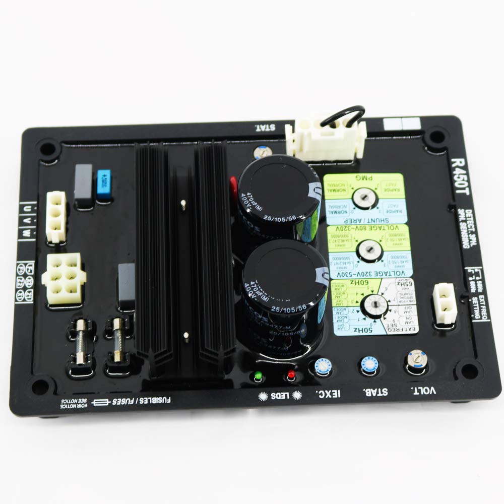R450T Automatic Voltage Regulator Generator Parts Three Phase Brushless AVR