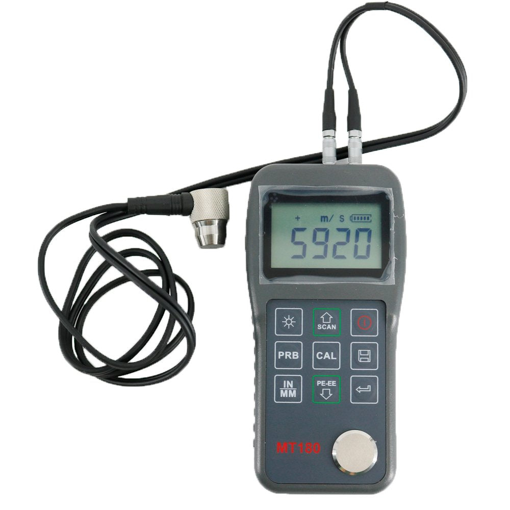 Graigar MT180 Ultrasonic Thickness Meter Gauge PE EE Multi-mode Thickness Tester