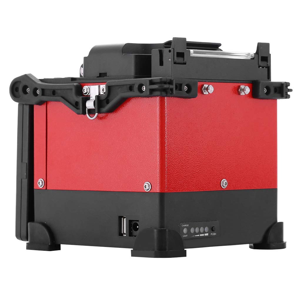 Graigar JW4108S Fully Automatic Heating Intelligent Optical Fiber Fusion Splicer Fiber Optic Splicing Machine 5 Inch LCD Display