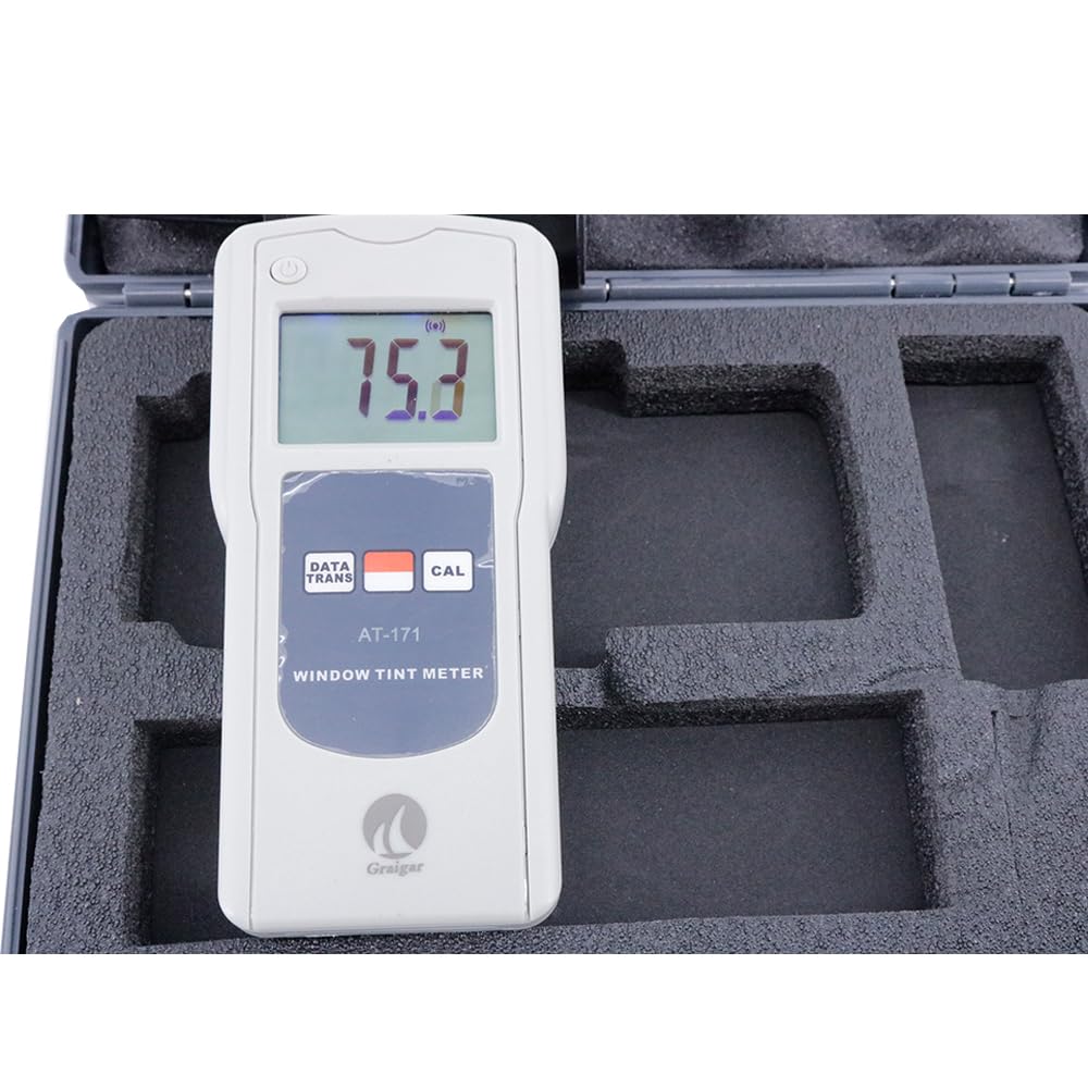 AT-171 Digital Window Tint Meter 0 to 100% Light Transmission Tester Turbidity Meter