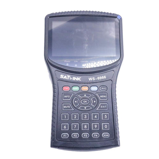 Graigar Satlink WS-6966 Satellite Finder Meter MPEG4 DVB-S2 Meter Satlink WS6966 HD Satellite Finder WS 6966