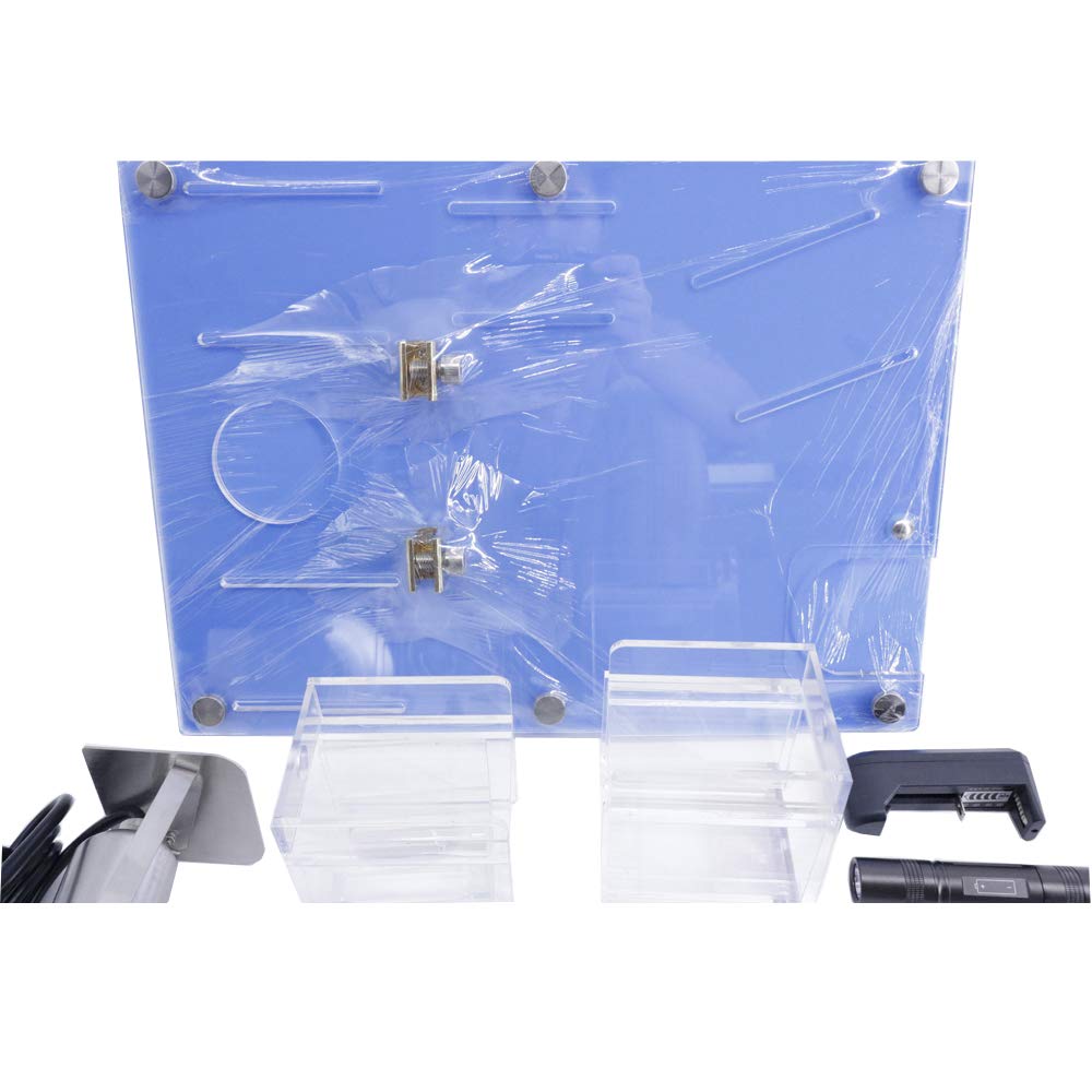 Graigar FS2150 Sales Kit Solar Film Sales Kits Stainless Steel Infrared Heat Reflection Demonstration Kit Solar Film Thermal Energy Thermal Energy Windmill