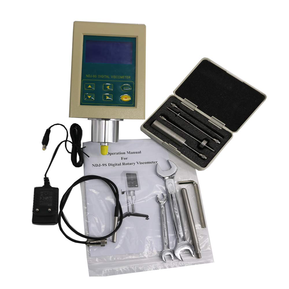 Graigar NDJ-9S Digital Rotational Viscosimeter Viscosity Meter for Liquid Viscose Capacity Viscosity Measure Fluidimeter Testing Machine