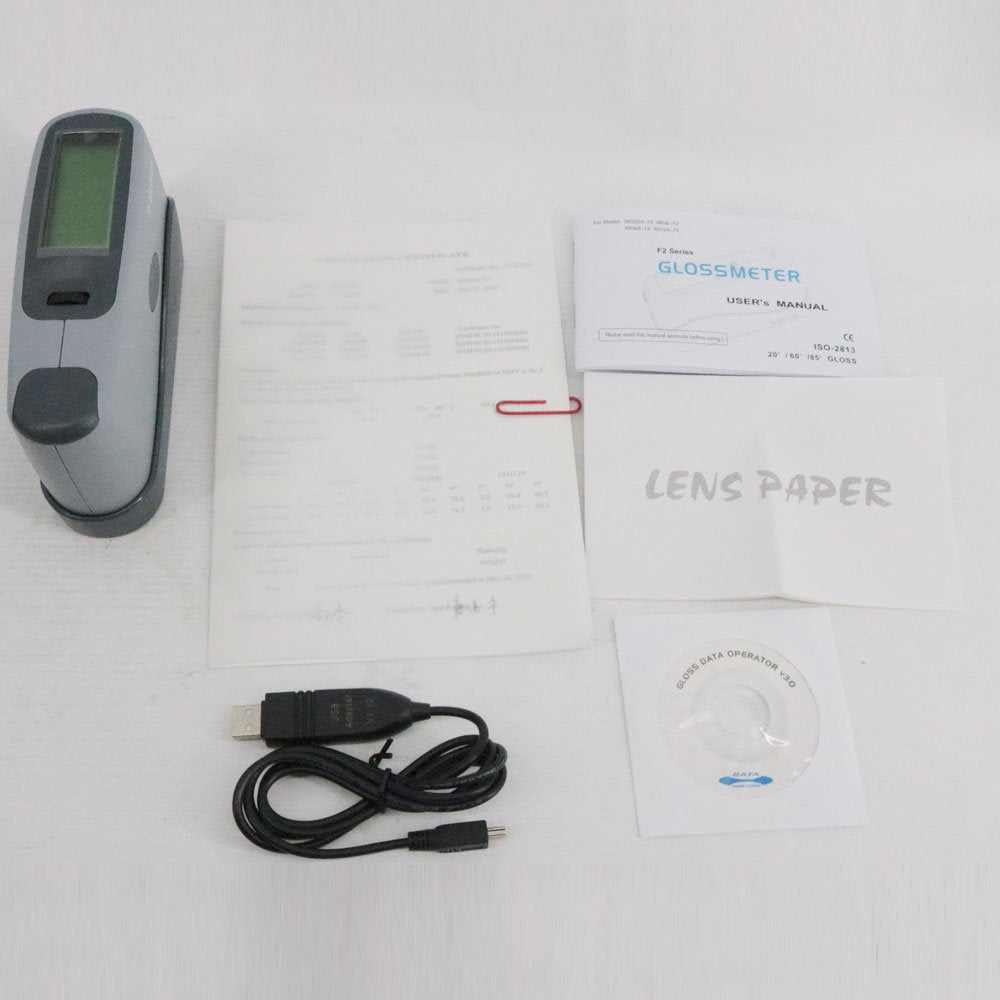 Graigar MG268-F2 Multi-Angle Glossmeter Gloss Meter 20 60 85 Degree 0-2000Gu PC Software for Marble Paint