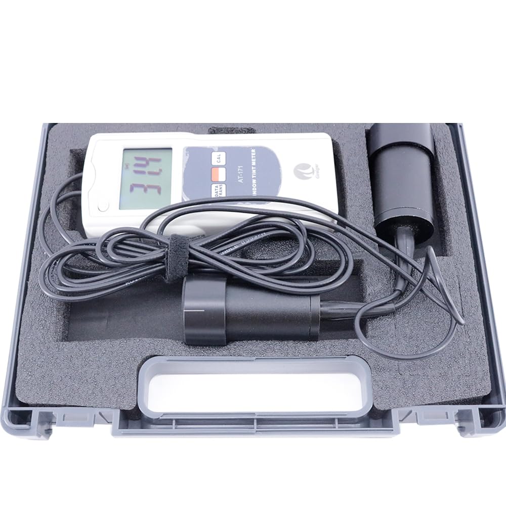 AT-171 Digital Window Tint Meter 0 to 100% Light Transmission Tester Turbidity Meter