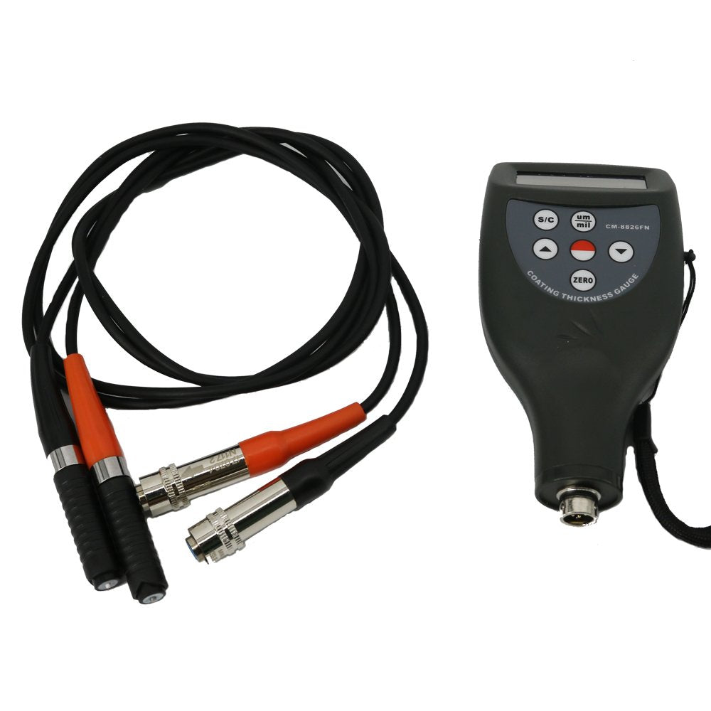 Graigar CM-8826FN Digital Paint Coating Thickness Gauge Meter Painting with F NF Probes 0~1250um 0~50mil