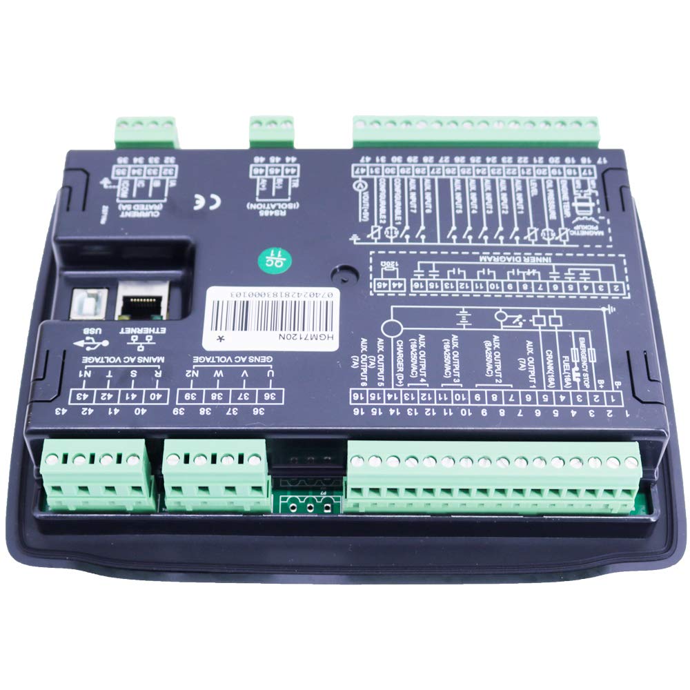 Smartgen HGM7120N Auto Mains Failure Genset Controller Remote Mains Power Station Automation Generator Controller