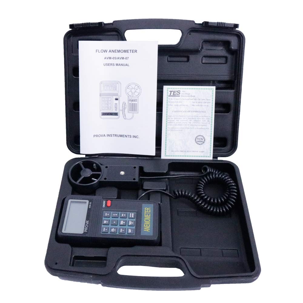 AVM-05 Digital Anemometer K Type Thermocouple Air Flow/Temperature Meter