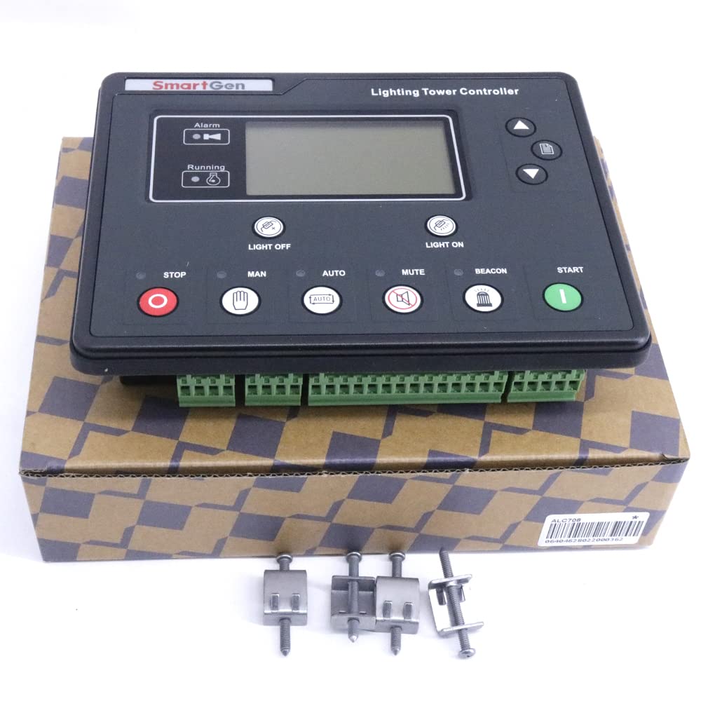 Smartgen ALC708 Lighting Tower Controller Lighting Tower Remote Start/Stop Controller Generator Controller