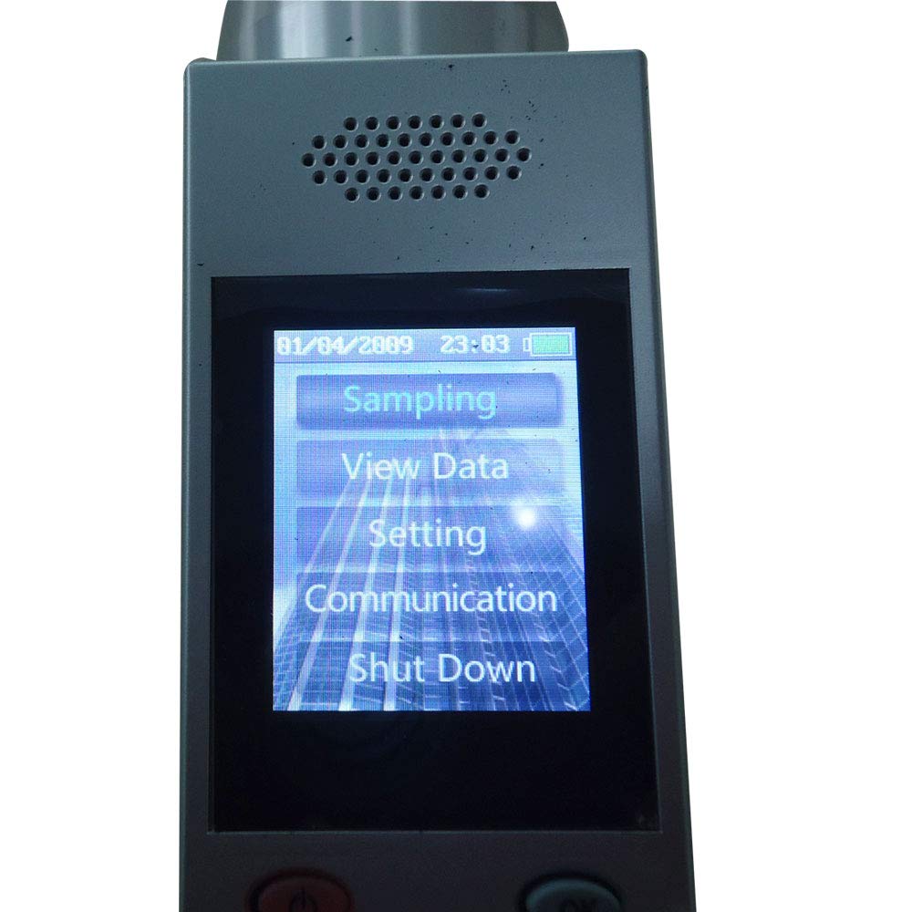 Graigar Integrated Voice Digital Test Hammer HT225-W+ with Measuring Ranges 10 to 60MPa Rebound Hammer High-resolution LCD Screen