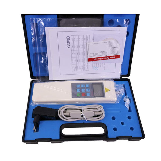 High Precision HD-10T Digital Pressuremeter Tension Tester Rope Tension Gauge Digital Force Gauge
