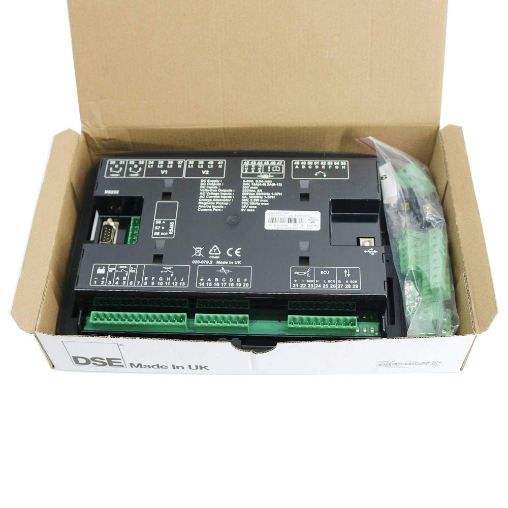 Graigar Original Deep Sea Controller DSE7320 Generator Genset Auto Start Control Module New Electronics Controller Control Module Panel