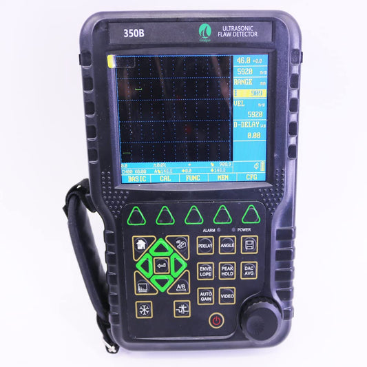 Graigar MFD350B Digital Ultrasonic Flaw Detector 0~6000mm Range 0.5~10 MHz NDT Flaw Meter