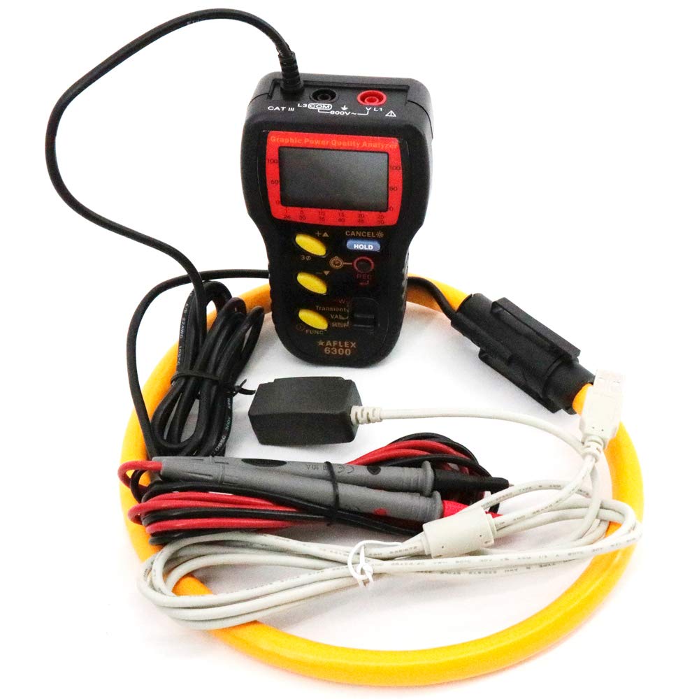 Graigar AFLEX 6300 Graphic Power Quality Analyzer Meter Tester AFLEX-6300
