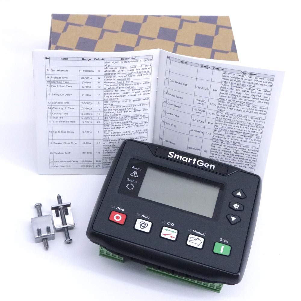 New Smartgen HGM420N AMF Genset Controller Remote Signal Start and Stop Controller Module Mains/Generator Controller Panel