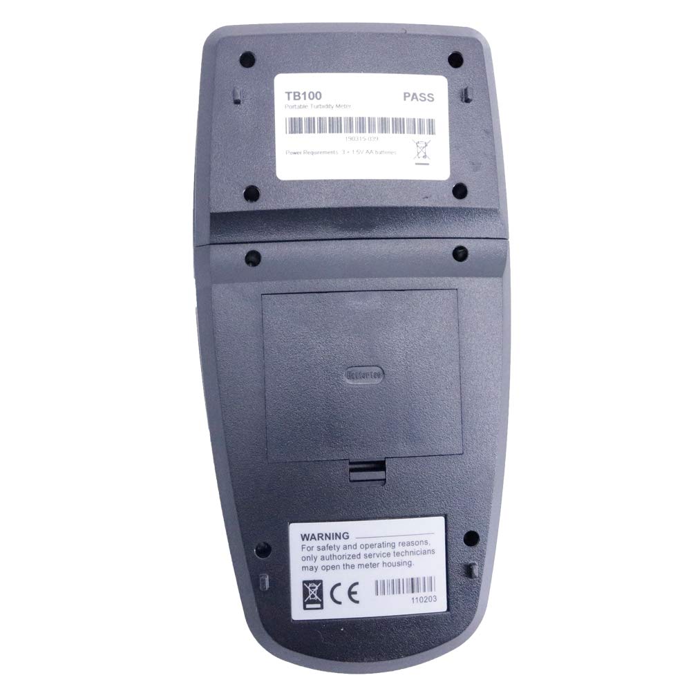 TB-100 Portable Water Turbidimeter TB100 Digital Turbidity Meter Range 0-1100 NTU Water Transparency Tester
