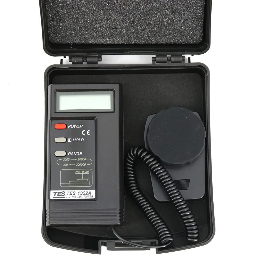TES-1332A Digital Lux Meter Illuminance Tester 200/2000/20000/200000 Lux Light Meter