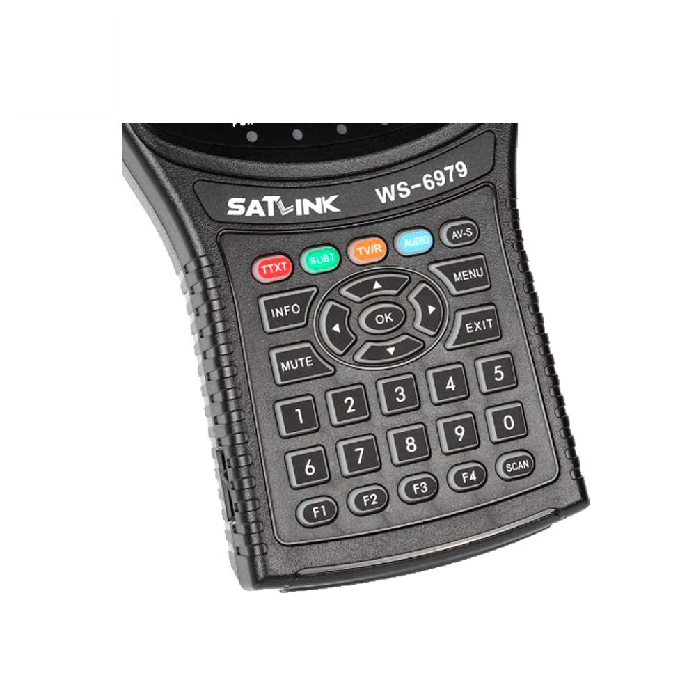 Graigar Satlink WS-6979 DVB-S2 & DVB-T2 Combo Digital Satellite Finder WS6979 Spectrum Meter Analyzer with TFT LCD Screen