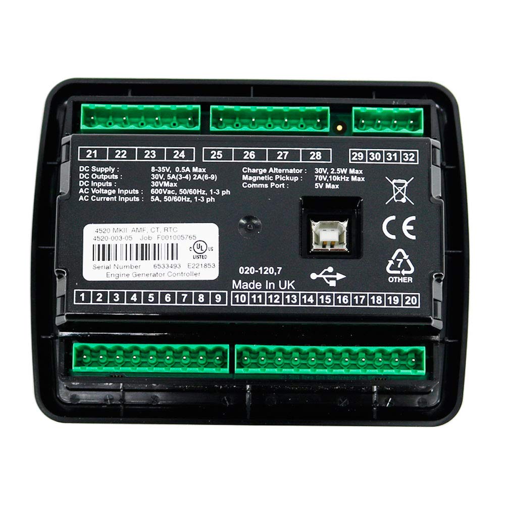 Graigar Original Deep Sea DSE4520 Generator Control Panel Diesel Genset Controller DSE4520MKII