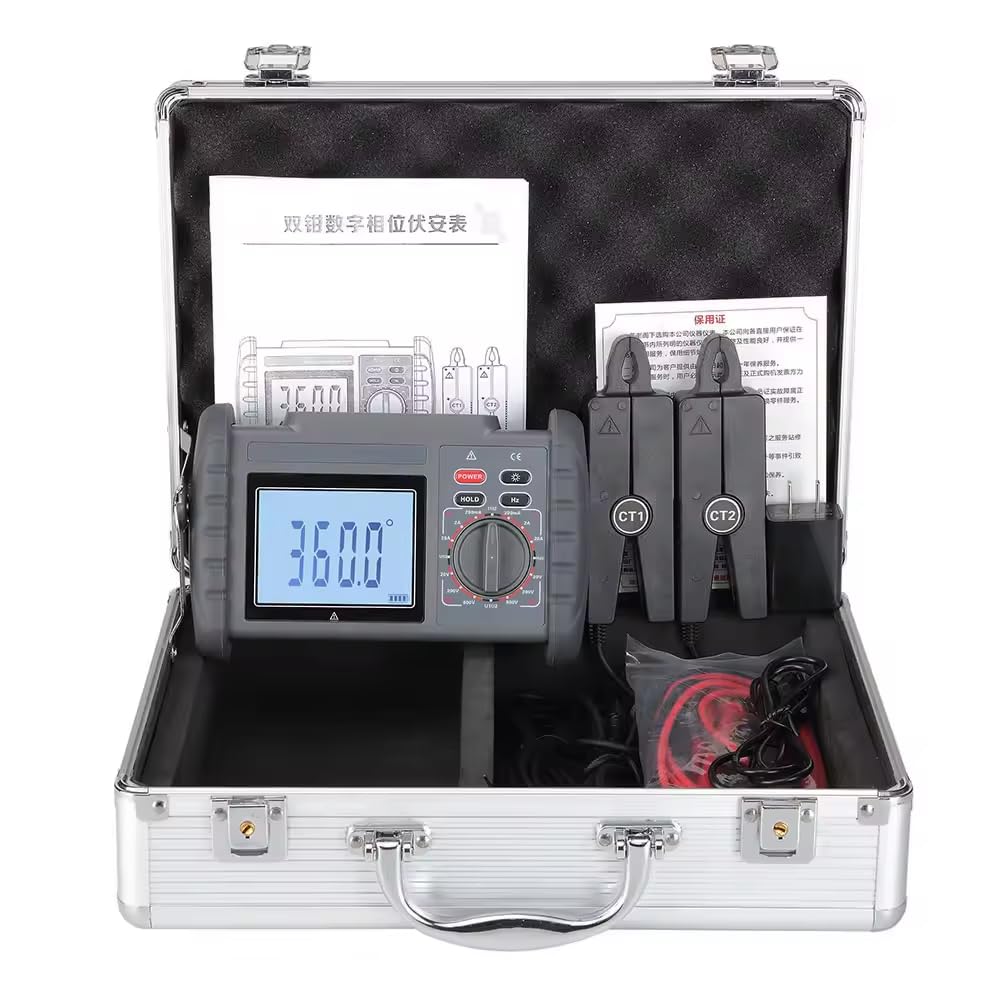 FR2010+Double Clamp Phase VA Meter